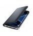 Husa LED View Cover pentru Samsung Galaxy S7 Edge, Black